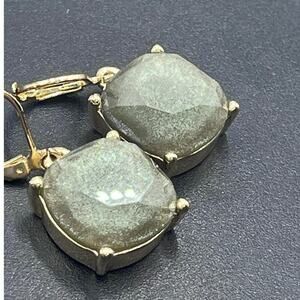 Joan Rivers Classic Collection Glimmer
Green Faceted‎ Lucite Pierced Earrings